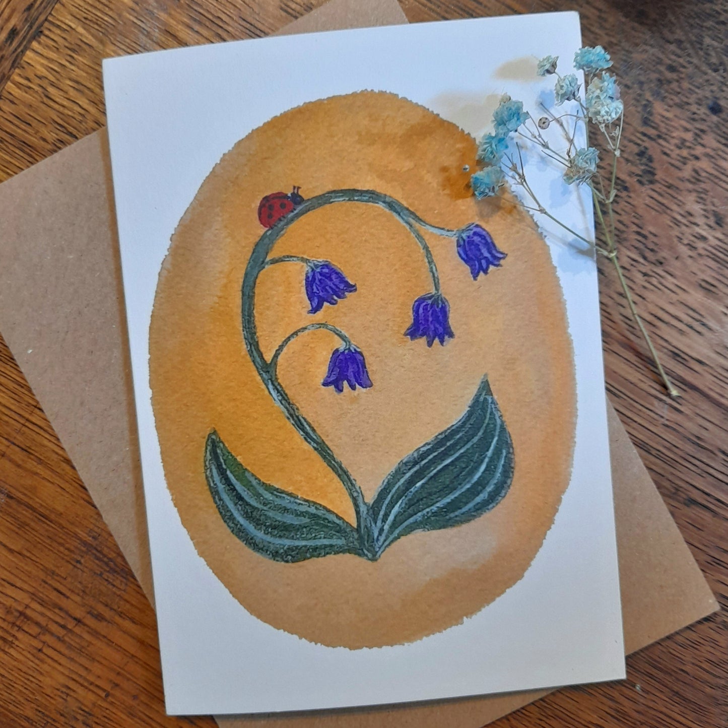 Bluebells Greetings Card