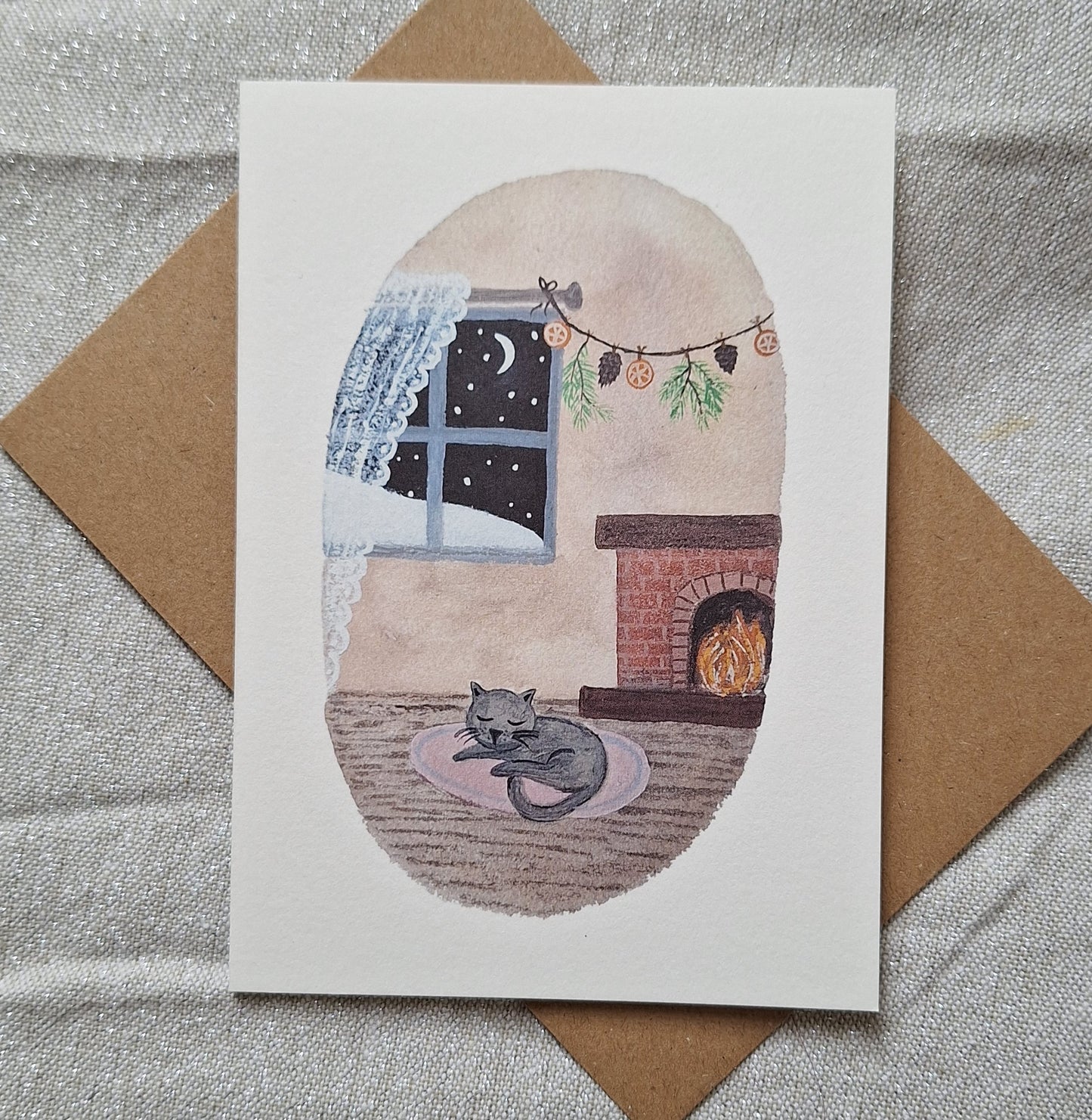 A selection of 5 Christmas Cards