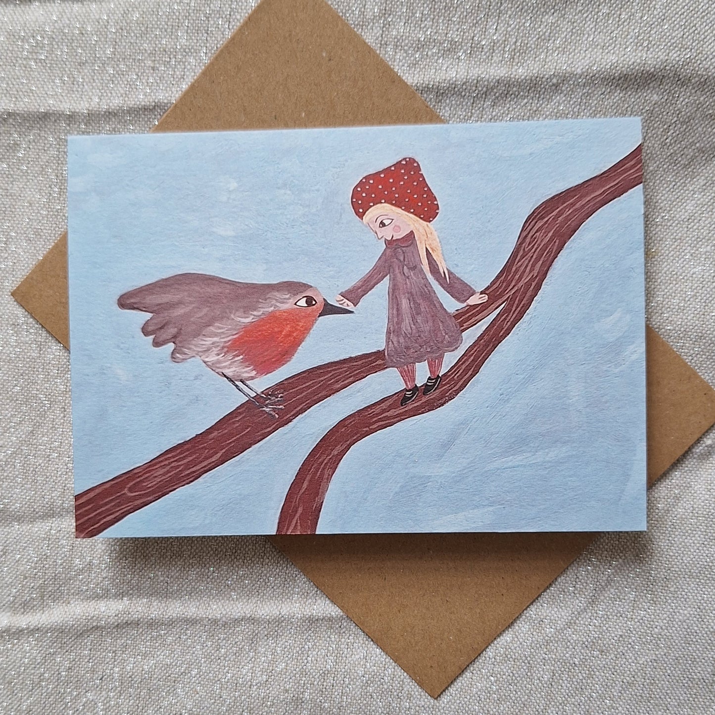 A selection of 5 Christmas Cards