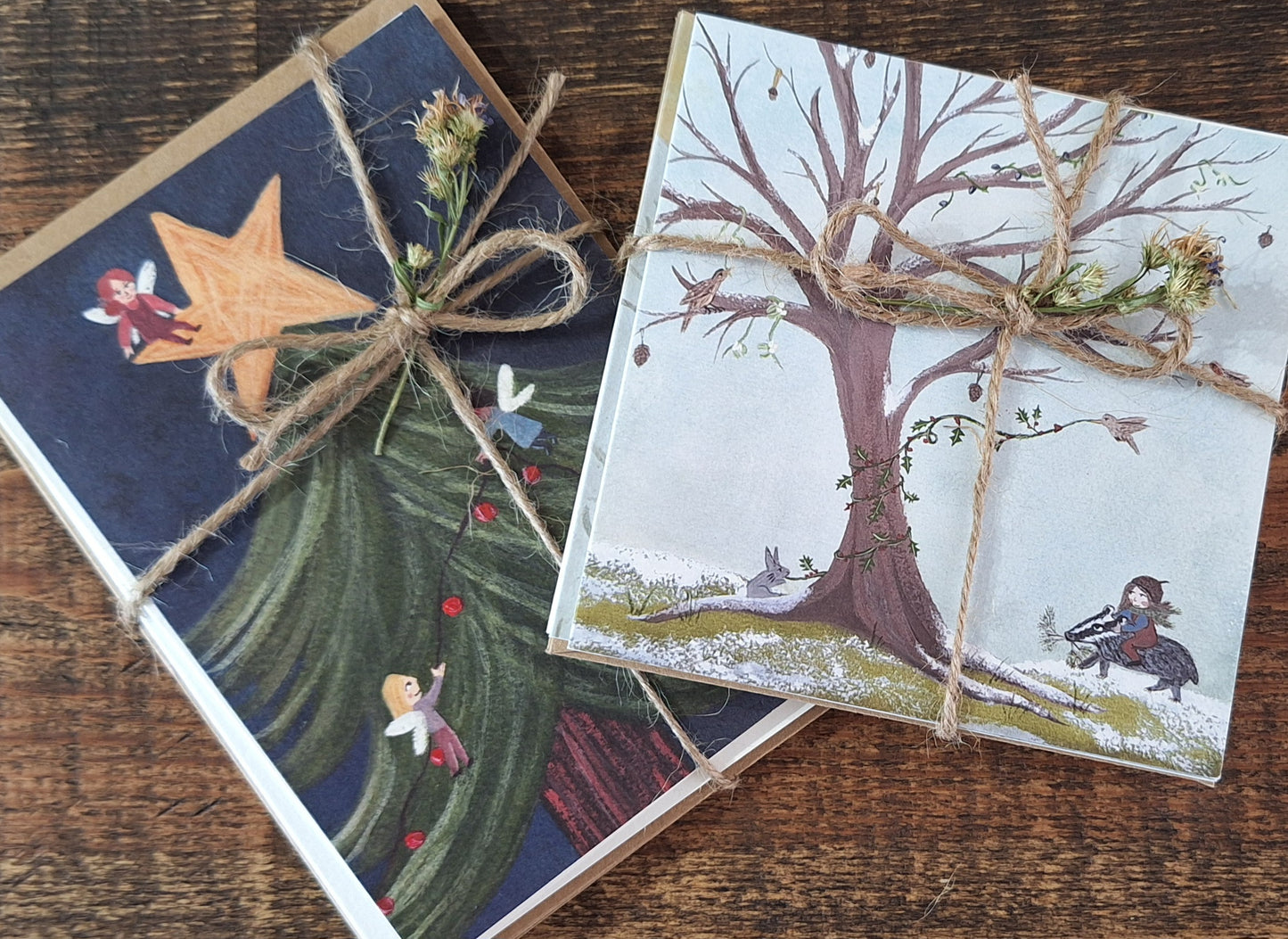 A selection of 5 Christmas Cards