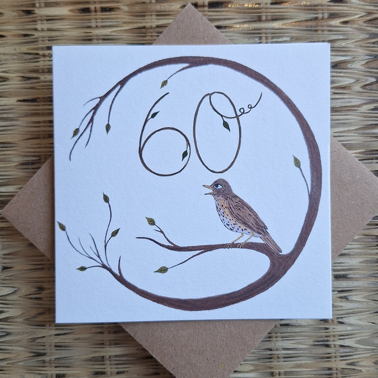 Age 60 Greetings Card