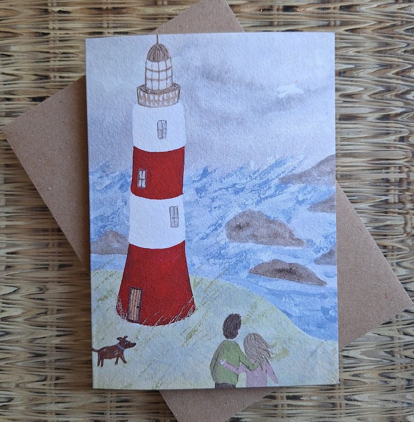 Lighthouse Greetings Card
