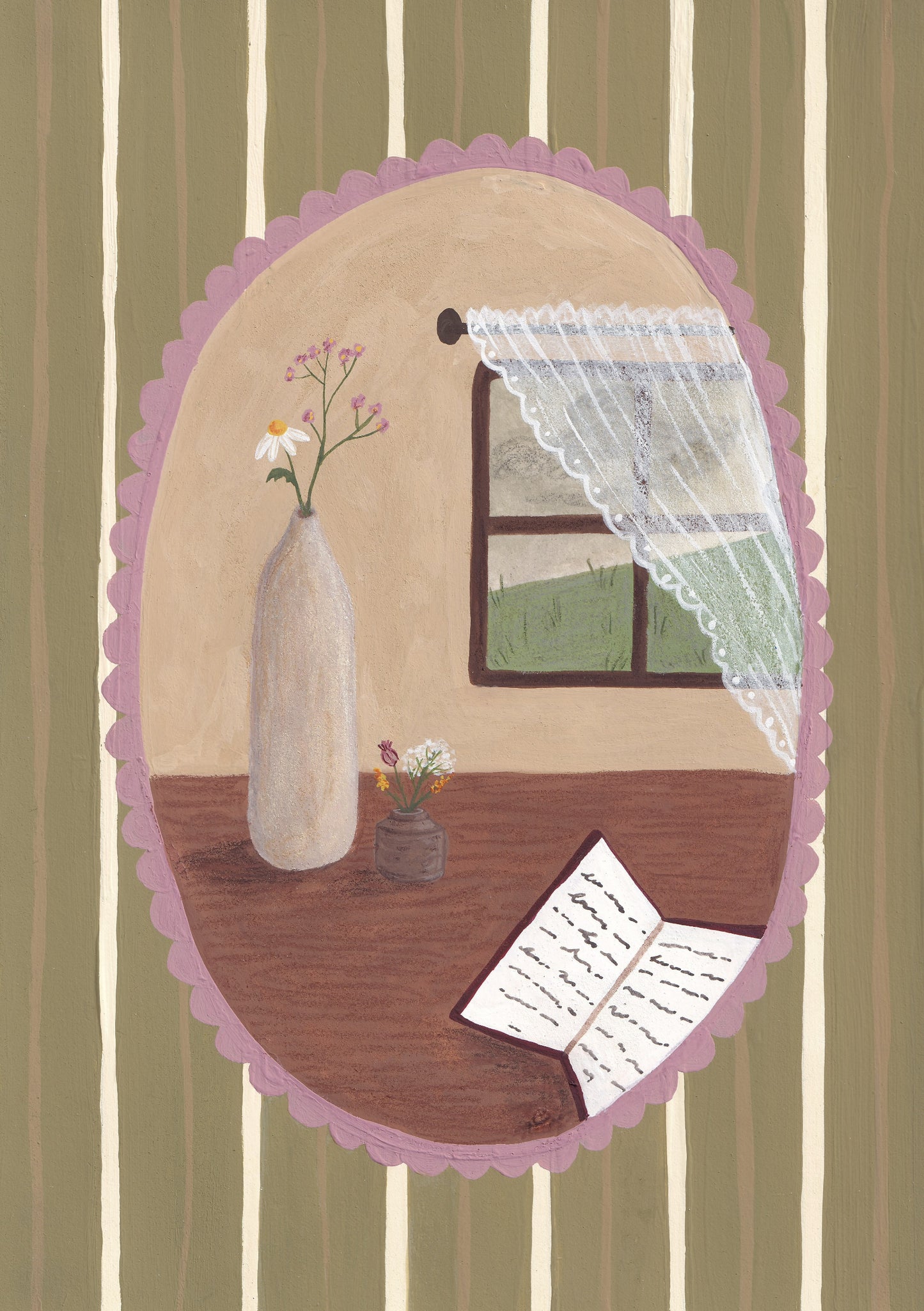 Moments - By the window | High Quality Giclee Art Print | Home | Wall Art