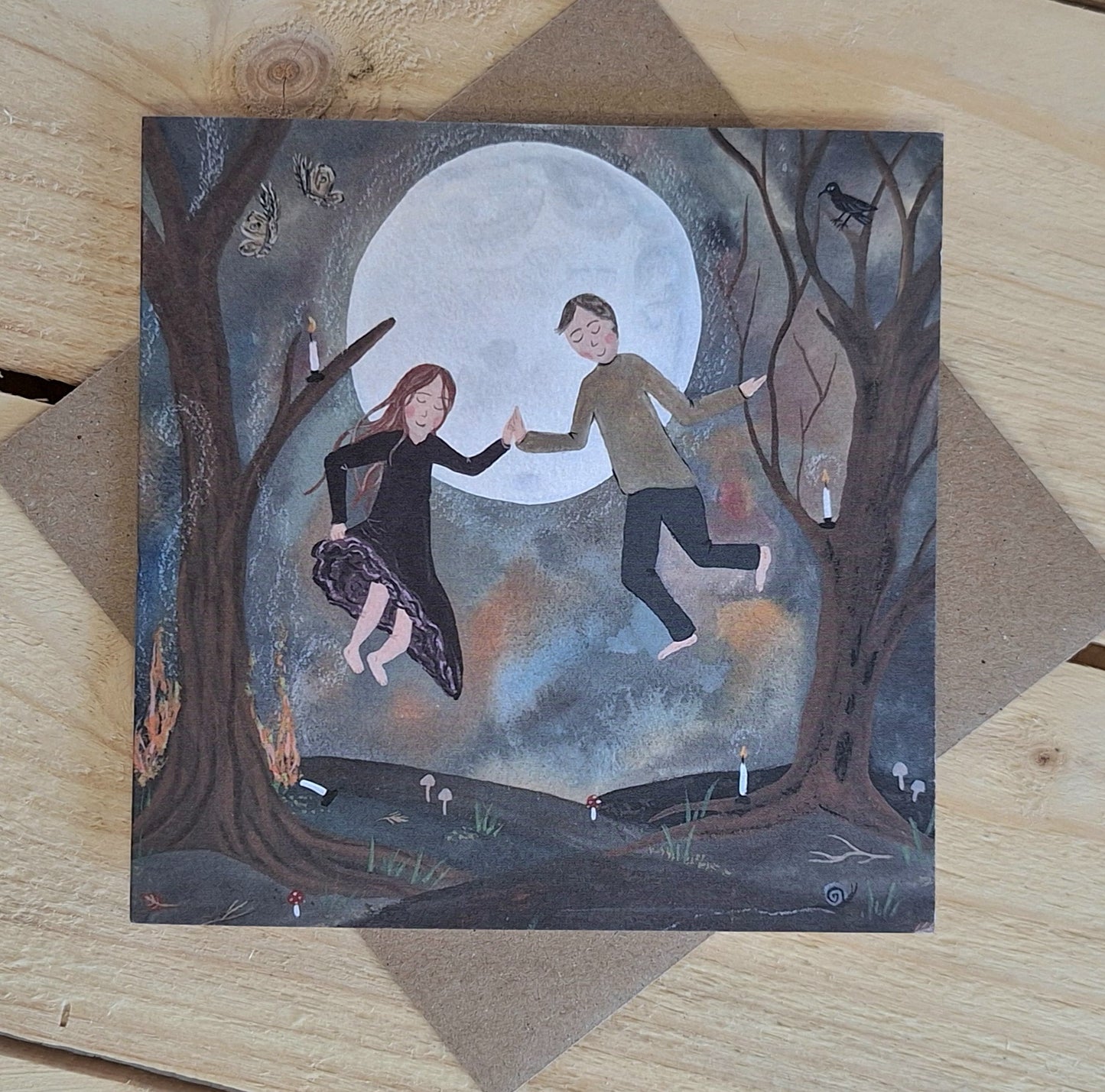 Catastrophe Greetings Card