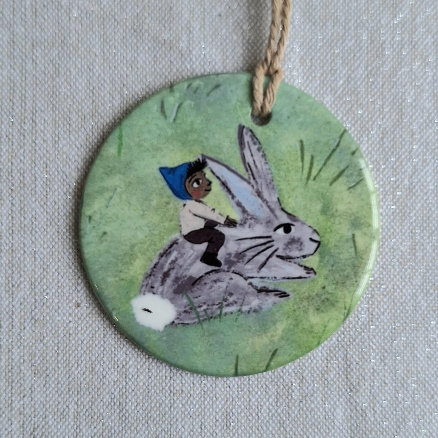 Bunny Friend Ceramic decoration