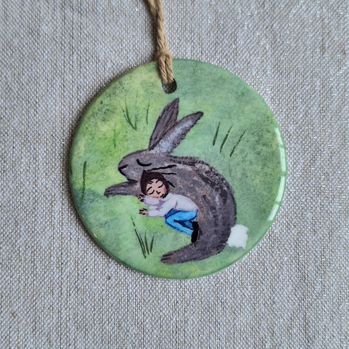 Bunny Friend Ceramic decoration