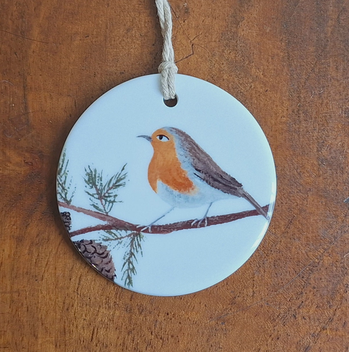 Robin Ceramic Decoration