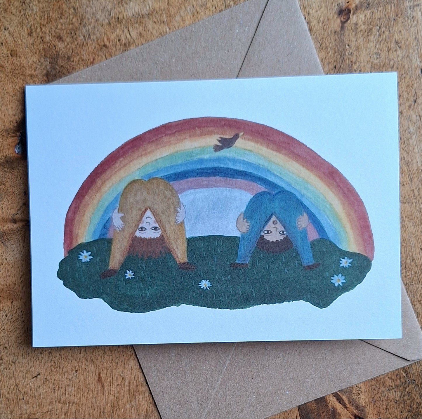 Peekaboo Greetings Card