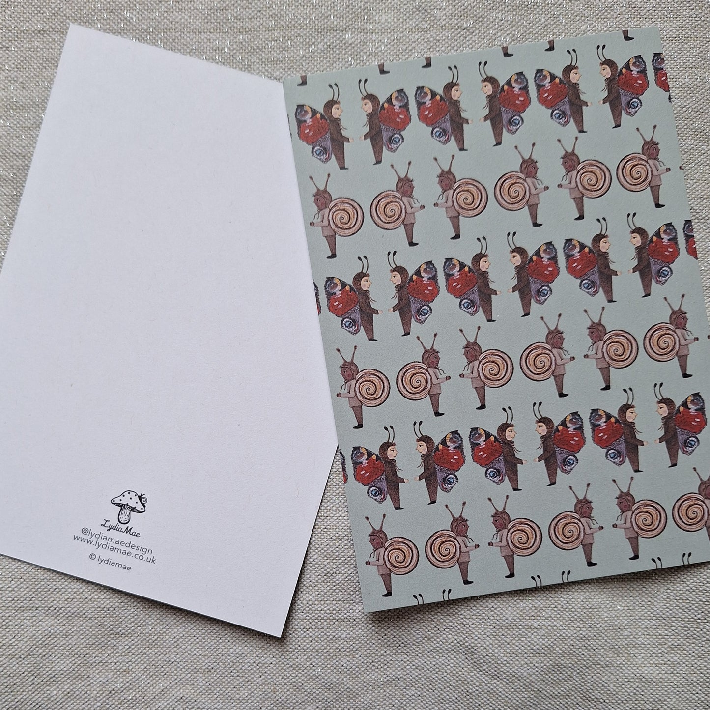 Pack of 4 Notecards with envelopes