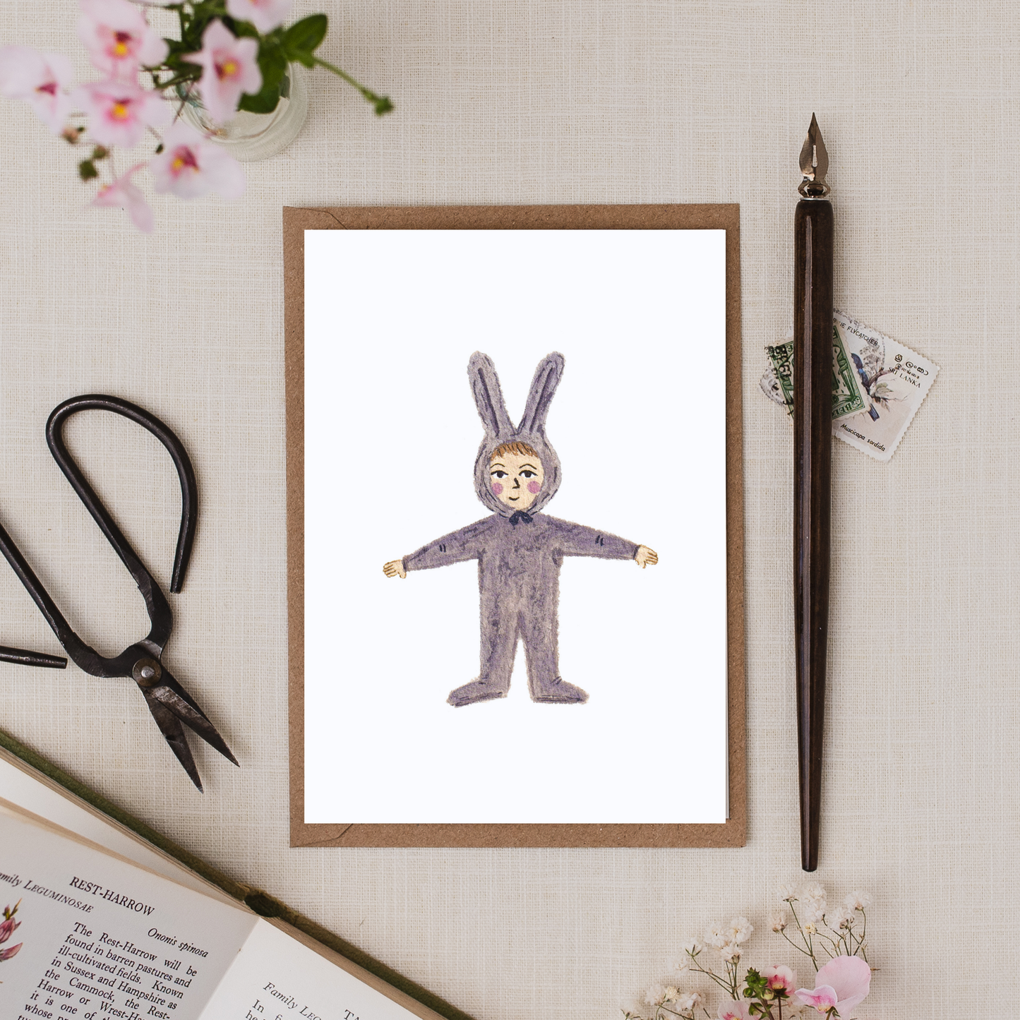 Bunny Child Greeting Card | Children's | Birthday | Easter
