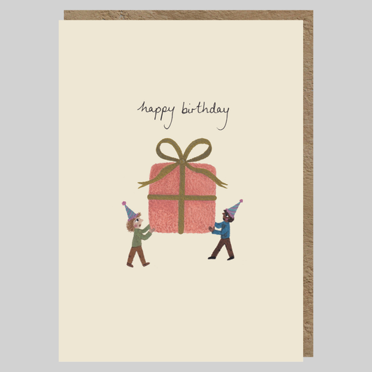 Happy Birthday Present Greeting Card | Adult Birthday | Kids Birthday