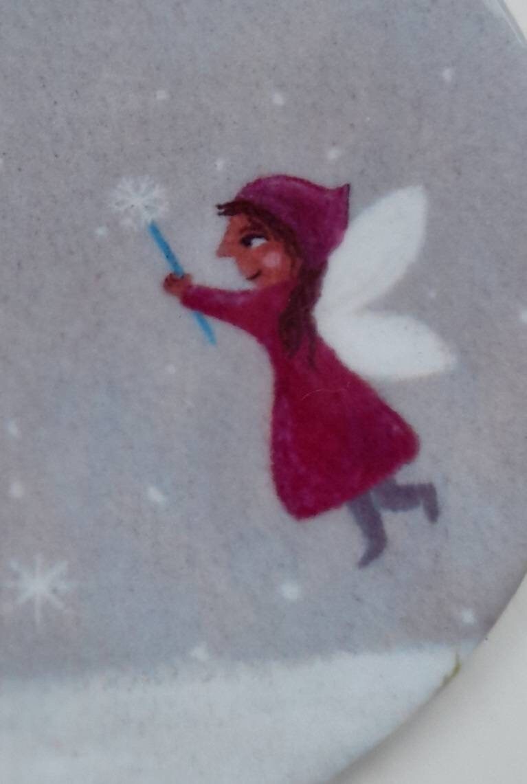 Snow Fairy ceramic decoration