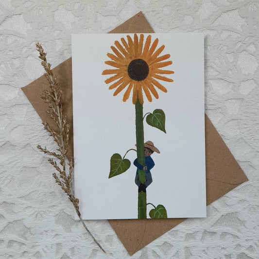 Sunflower Greetings Card